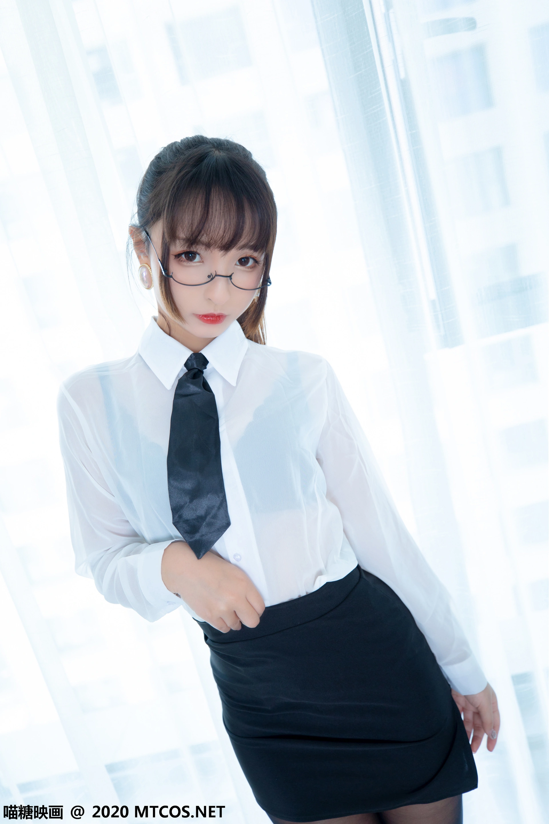 喵糖映画 - VOL.202 OL制服裙 2